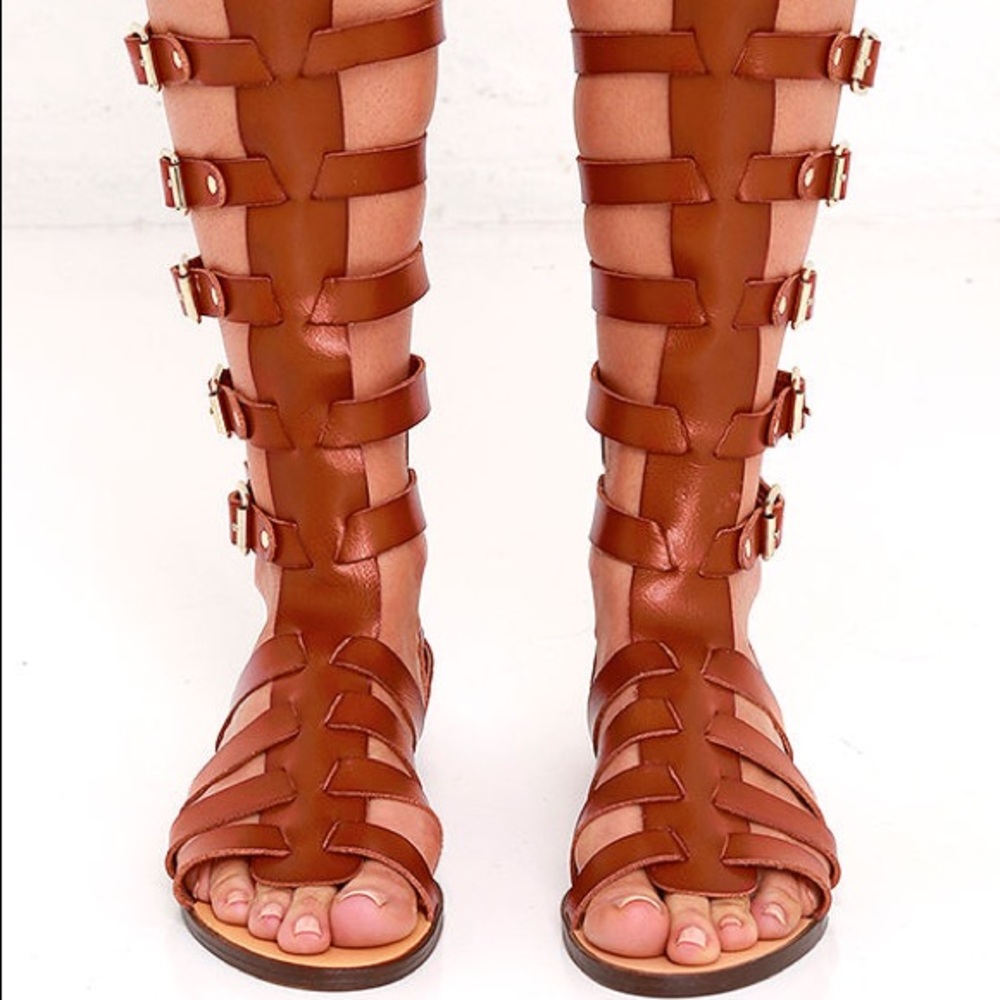 Madden girl brown gladiator sandals. Brand new 7